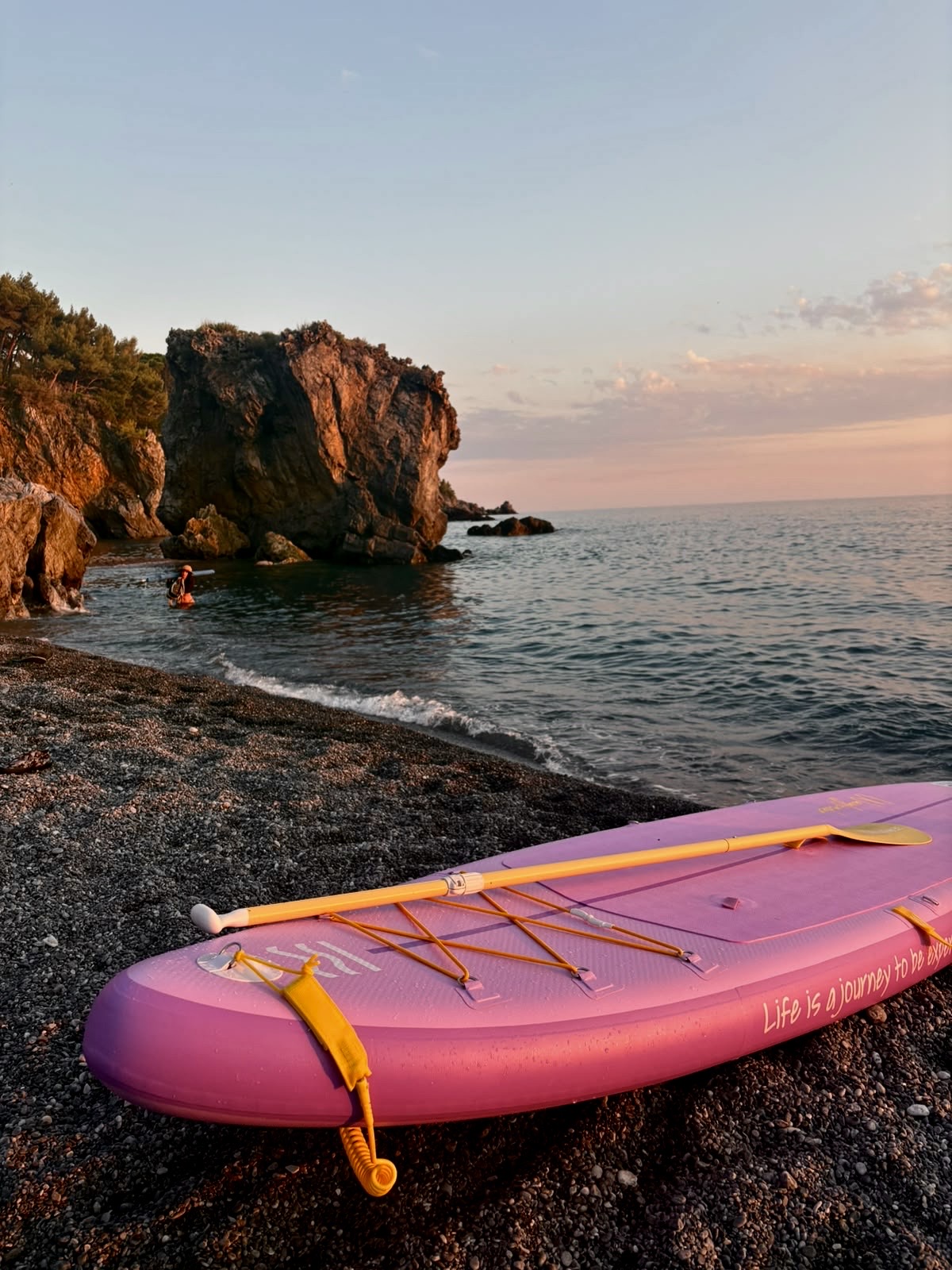 SUP in spiaggia